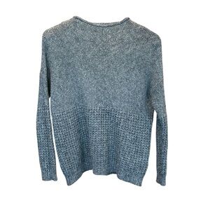 Size Medium American Eagle Gray Roll Neck Knit Sweater